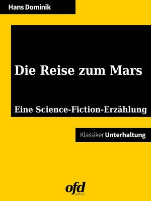 cover image of Die Reise zum Mars